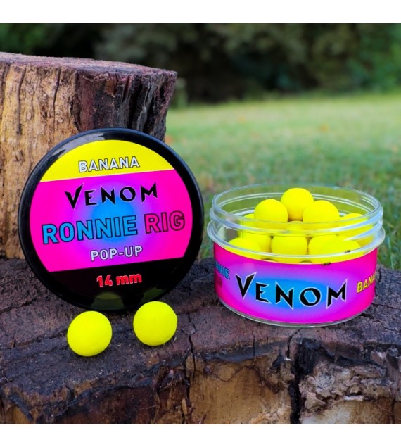 Feedermánia Venom Ronnie Rig Pop-Up 14 mm Banana