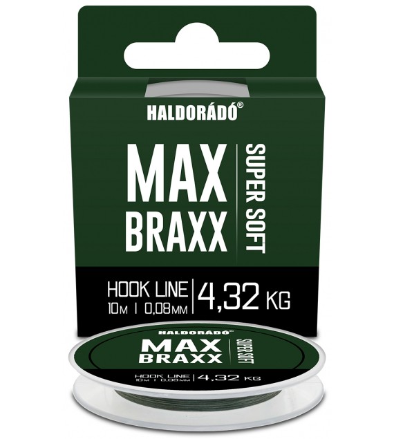 Haldorádó Max Braxx - Super Soft Hook Line 0,08 mm - 4,32 kg
