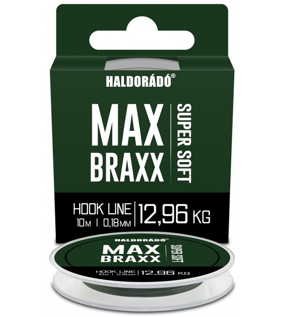 Haldorádó Max Braxx - Super Soft Hook Line 0,18 mm - 12,96 kg