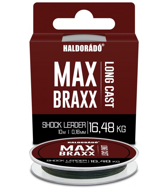 Haldorádó Max Braxx - Long Cast Shock Leader 0,18 mm - 16,48 kg