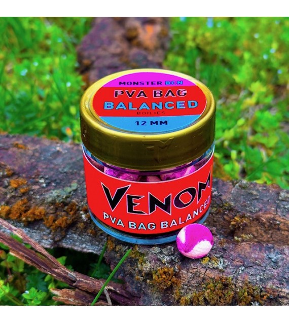 Feedermánia Venom PVA Bag Balanced Boilies - Monster BCN 12mm