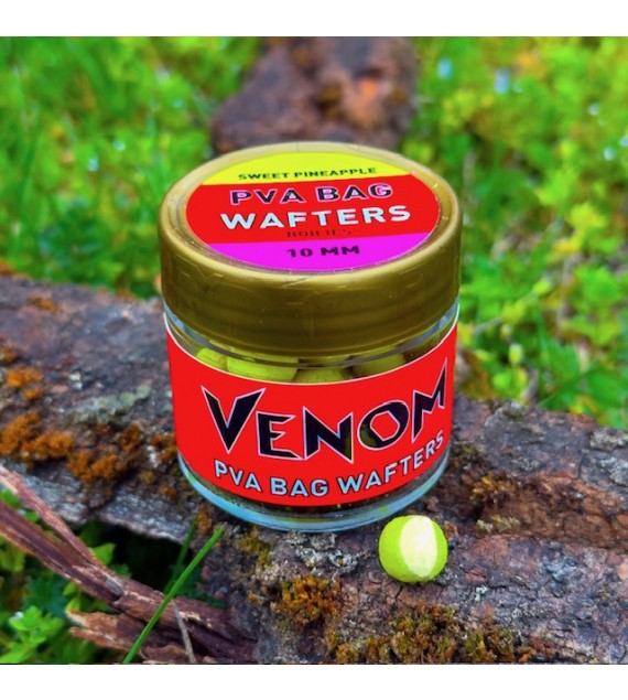 Feedermánia Venom PVA Bag Wafters - Sweet Pineapple 10mm