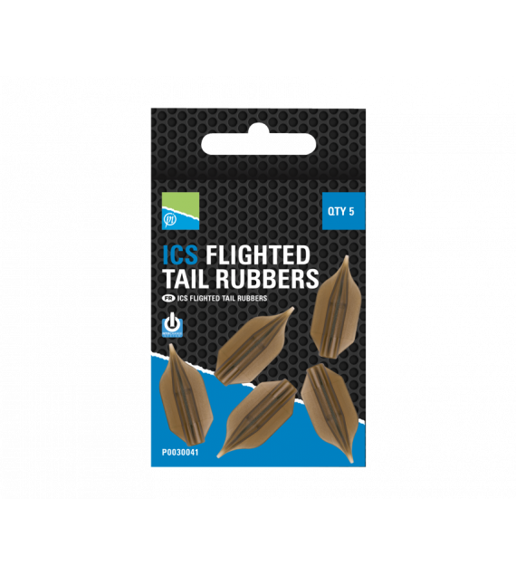 PRESTON ICS Flighted Tail Rubbers vezetőszárny