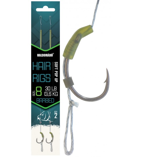 Haldorádó Soft Pop Up Hair Rigs horogelőke - 8