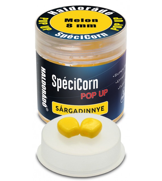 Haldorádó SpéciCorn Pop Up gumikukorica - Sárgadinnye 8 mm