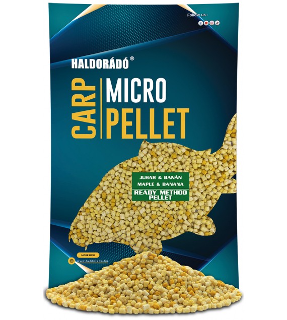 Haldorádó Ready Method Pellet - Juhar & Banán