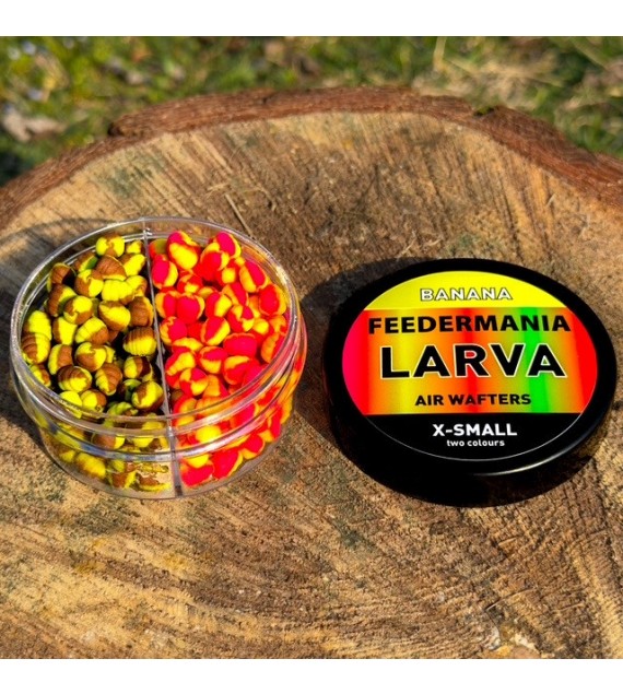 Feedermánia Larva Air Wafters Two Tone XS - Banana XS