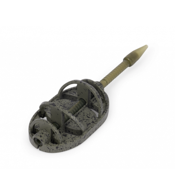 PRESTON ICS In-line Dura Flat Method kosár - XXL 45g