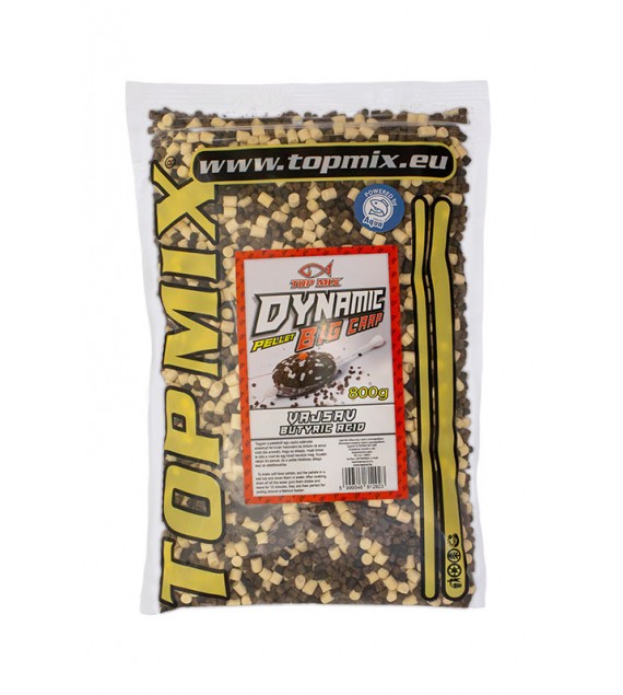TOP MIX Dynamic BIG Carp etető pellet, Vajsav