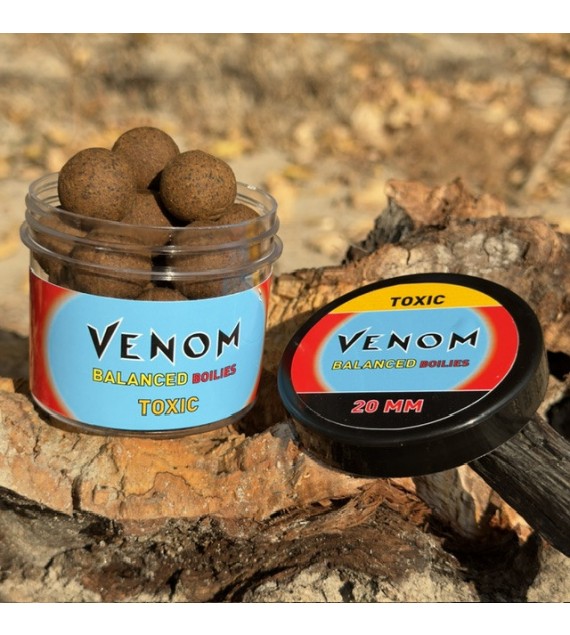 Feedermánia Venom Balanced Boilies Toxic 20 mm