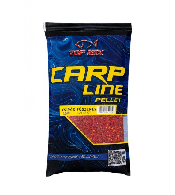 TOP MIX Carp Line Micro Pellet - Csípős fűszeres