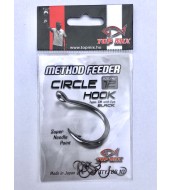 Top Mix Method feeder Circle hook #12