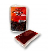 BAIT MAKER Rapid Pellet Box Lazac-Rák aromával 400g+150ml