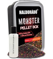 Haldorádó MONSTER Pellet Box - Tonhal & Szúnyoglárva