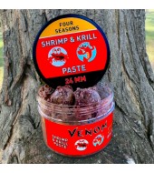 Feedermánia Venom Shrimp & Krill Paste - Four Seasons 24 mm
