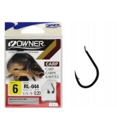Owner Előkötött pontyozó horog RL-044  4/0,22