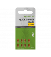 Korum Quick Change Beads Smokescreen gyorskapocs - LARGE