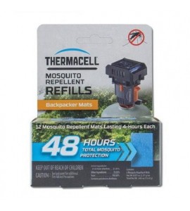 Thermacell M-48 Backpacker "világjáró" 48 órás utántöltő lapka