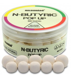 Haldorádó N-Butyric Pop Up Method 9, 11 mm - Vajsav Natural 