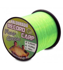 Haldorádó Record Carp Fluo Green  0,35 mm / 750 m / 13,95 kg