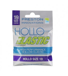 PRESTON HOLLO ELASTIC SIZE 19h PURPLE (LILA 3,2mm)