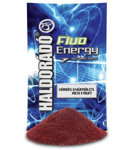 Haldorádó Fluo Energy Groundbait - Vörös Gyümölcs