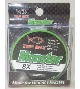 X8 Monster előke zsinór 0,14mm