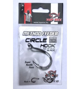Top Mix Method feeder Circle hook #10