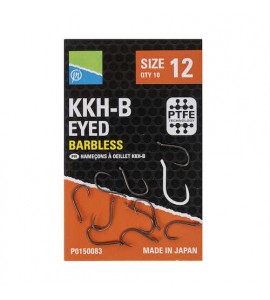 Preston KKH-B Barbless Hooks - 10