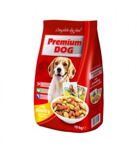 Premium Dog Száraz Új Baromfi-Zöldség 10kg