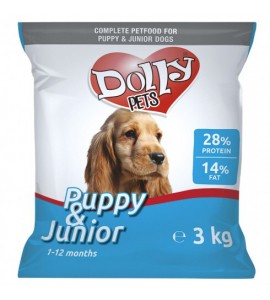 Dolly Junior Száraz Kutyaeledel 3kg