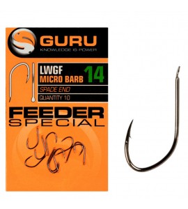GURU Feeder Special Hook Size 14 (Barbed/Spade End)