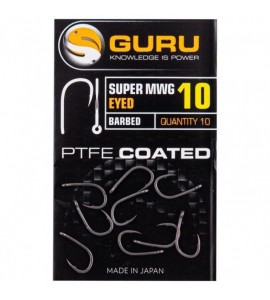 GURU Super MWG Size 10 (Barbed/Eyed)