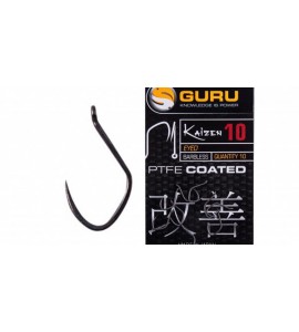 GURU Kaizen Eyed hook size 12 (Barbless/Eyed)