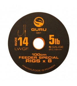 GURU LWGF Feeder Special Rig Size 12 / 100cm