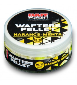 BAIT MAKER Wafters Pellet 10,12 mm Narancs-Menta 30 g