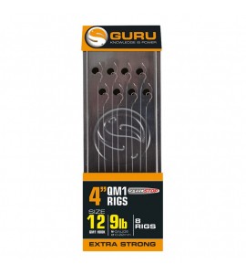 GURU QM1 Speed Stop Ready Rigs 4" (10cm) - 10 QM1- 12lb/0,25mm