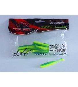 Top Mix Shiner Shad Cold Blue-Lime 76 mm 