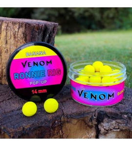 Feedermánia Venom Ronnie Rig Pop-Up 14 mm Banana