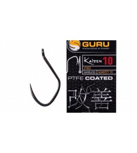 GURU Kaizen Eyed hook size 18 (Barbless/Eyed)