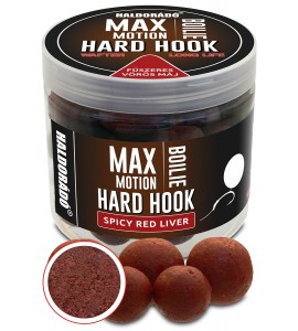 Haldorádó MAX MOTION Boilie Hard Hook Wafter 16, 20 mm - Fűszeres Vörös Máj