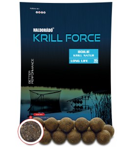 Haldorádó KRILL FORCE Boilie Long Life 16 mm - Krill Natur