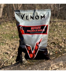 Feedermánia Venom Soluble Boilie 20 mm Spicy