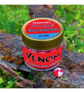 Feedermánia Venom PVA Bag Balanced Boilies - Frankfurti 10mm