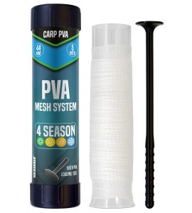 Haldorádó Carp PVA Mesh System 44 mm - PVA háló csövön tömörítővel 5 m