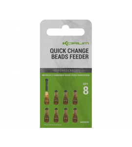 Korum Quick Change Beads Smokescreen gyorskapocs - FEEDER