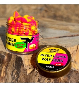Feedermánia River Larva Wafters Cheddar Cheese - Small