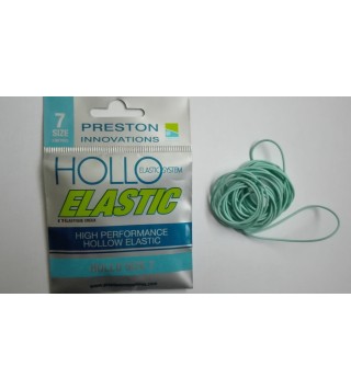 PRESTON Hollo Elastic rakós gumi Size 07h Sky Blue (világos kék 1,2mm)