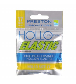 PRESTON Hollo Elastic rakós gumi Size 17h Yellow (sárga 2,8mm)
