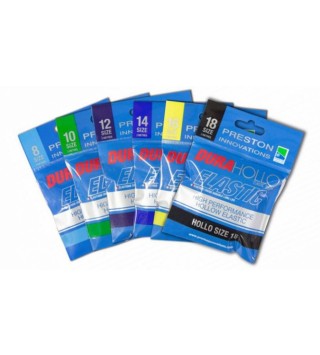PRESTON Dura Hollo Elastic rakós gumi - Size 08 - Dark Blue (sötét kék 1,4mm)